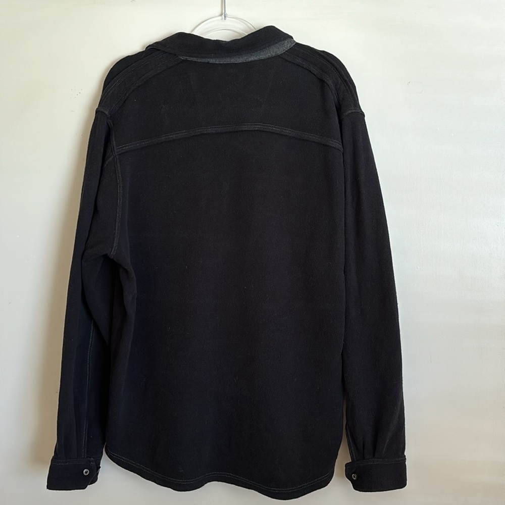 Tommy Bahama - Men's Black Shirt Jacket - Picture 4 of 8